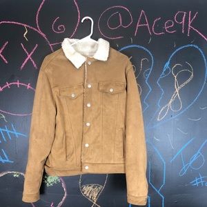 Chestnut suede jacket